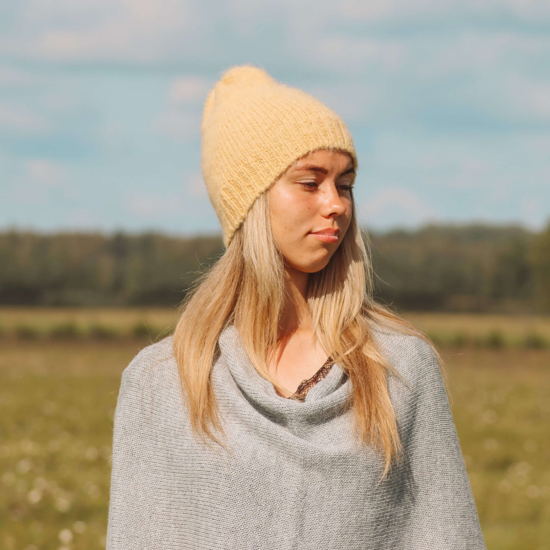 alpakavillane müts