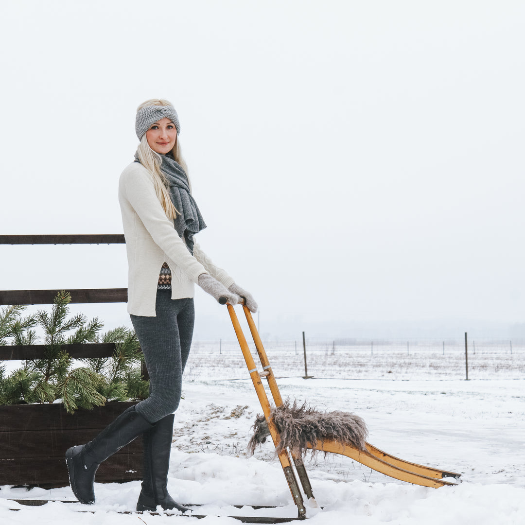 Alpakas mazuļu džemperis
