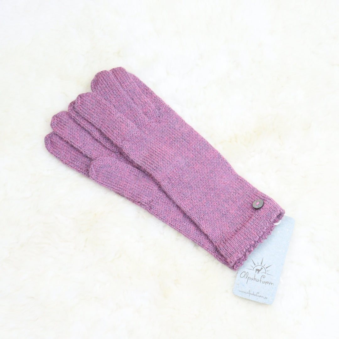 100% alpakas vilnas cimdi